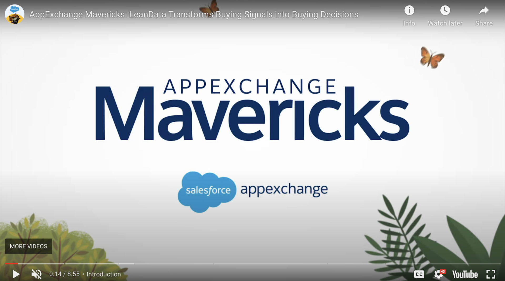 appexhchange mavericks - salesforce and leandata